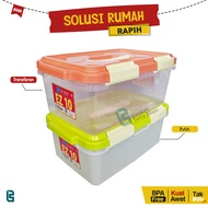 Box Container Kecil Murah Plastik 10 Liter Putih Transfaran