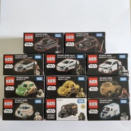 tomica takara tomy scale 1:64 diecast car star wars Darth Vader, stormtrooper, r2-d2, bb-8, c-3po, Y
