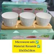 Informa wadah saji serving set putih appetite