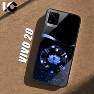 HP Casing VIVO V20 Softcase VIVO V2025 V2024 Glossy Case Shiny Glass Casing Protective Mobile Phone 