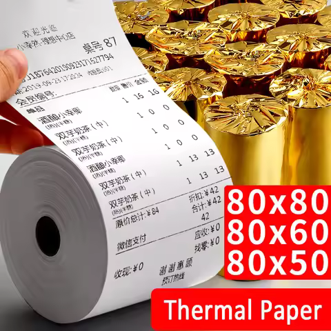 Thermal paper super long 80x 50x 60x 80mm POS printer mobile bluetooth cash register paper rollfor f