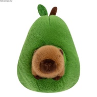Capybara Plushie Gift 35cm/45cm/55cm - Avocado Capybara Comel | Patung Lembut Hadiah Hari Jadi Anak