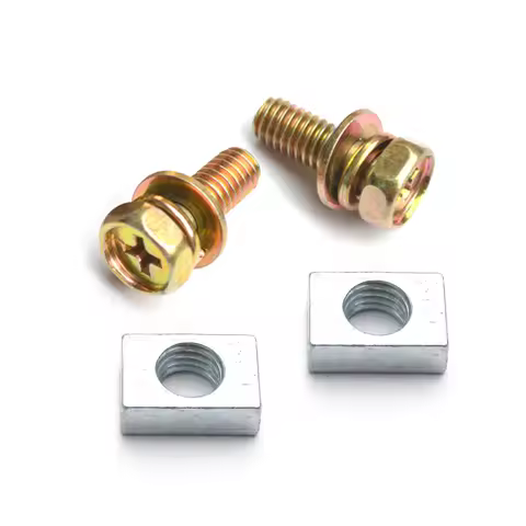 1 Set Universal Motorcycle Scooter Dirt Bike Battery Terminal Nut and Bolt Screws M5x10mm for 4Ah 5A