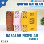Qudsi - Al Quran Memorizing halim Pocket A6 agenda - Al Quran Easy Memorizing Small Size Mini Pocket - Al Quran Memorizing Zipper Pocket agenda