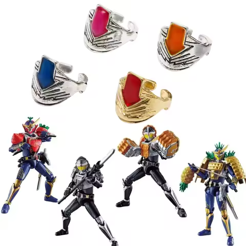 Kamen Rider Gotchard Ring for Woman Ichinose Hotaro Rings Man Cosplay Jewelry Fashion Silver Color U