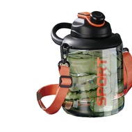 Large Capacity Sports Tumbler 2200/2500ml Portable Handle Leak Proof Water Jug