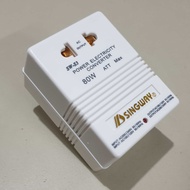 Bộ đổi nguồn 220v sang 110v cho đồ Nhật Cục đổi nguồn SINGWAY 80w chuyển điện 220v về 110v hoặc ngượ
