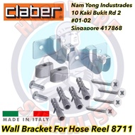 Claber 8711 Water Hose Reel Wall Brackets