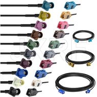 SMB FAKRA Cable A B C D E F G H I K Z Type Male to female pigtail RG174 Extension cable for GPS FM C