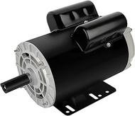 Air Compressor Motor 5HP Single Phase Electric Motor 3450RPM 208V-230V 7/8" Shaft Diameter, Commerci