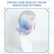 2 Color Enid Sinclair Cosplay Wig Addams Wednesday Synthetic Colour Heat Hair Resistant L0i8