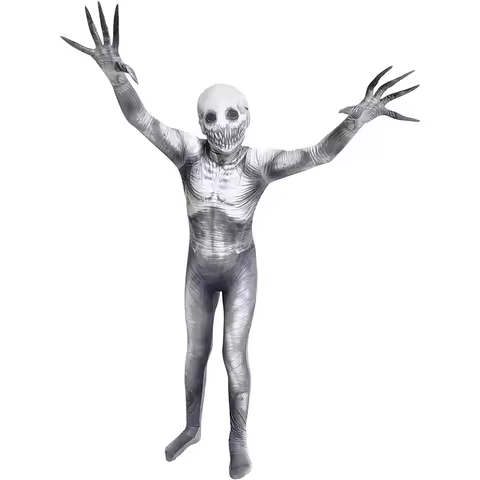 Unisex Niño Jumpsuit With Hood Creepy Legend Enfant Zombie Halloween Costume New Arrival 2026