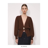 LA8642 - Coffee Single Button | Cardigan