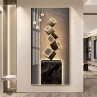 Modern hotel corridor decoration painting HD living room entrance hall corridor wall decoration mura