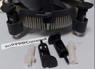 原裝Intel CPU散熱器卡扣heatsink fan mounting Clip 775 1150 1151 1155