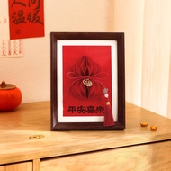 [CNY decoration 2026]2026New Year Photo Frame Spring Festival Scene Decoration Horse Year Living Roo