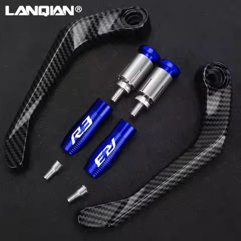 For YAMAHA R3 YZF-R3 YZF R3 2015-2019 2020 2021 2022 2023 Motorcycle CNC Handlebar Grips Guard Brake