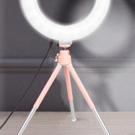 ไฟวงแหวน 6 นิ้ว พร้อมขาตั้งที่สามารถปรับได้ เหมาะสำหรับถ่ายภาพ, บันทึกวิดีโอ, ถ่ายทอดสด, Zoom Meetin
