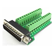 Parallel DB25 Male DSUB 25pin to Terminal Board Connector