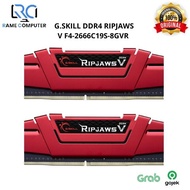 G.SKILL RAM MEMORY Ripjaws V DDR4 8GB 8GBx1 2666 MHz - F4-2666C19S-8GVR