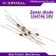 100pcs Zener diode 1W 18V 1N4746A 1N4746 DO-41