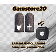 AP KING thumb cover Ap king free box anti-wrinkle responsive genuine carbon fiber material