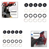 [AWHAO] Durable Rubber Seal Ring Hydraulic Jack Repair Kit for 2 Ton Horizontal Jack Easy Installati