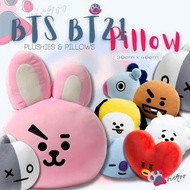 DALSON BT21 Characters Plushy Stuffed Head Pillows