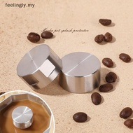 [T&B Nov] 1PC Moka Coffee Pot Splashing Proof Cover Anti Rust 304 Stainless Steel Splash Cap Accesso