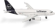 Herpa Lufthansa Airbus A319 Miniature 1:500 Scale Collectible Model Aircraft Model without Base Meta
