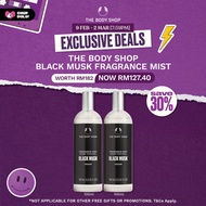 [3.3 Pre-Sale 9 Feb - 2 Mar 2026] The Body Shop Black Musk Fragrance Mist (100ml) x2