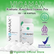 Vigamax Asli Original Obat Stamina Pria Herbal Bpom