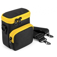 For Kodak PIXPRO FZ55 FZ45 FZ43 Hard Travel Case with Shoulder Strap Black Nylon