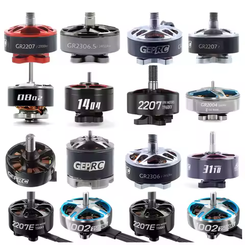GEPRC 1002 25000KV 18000KV Motor 3110 900KV 2306 1600KV 2207 Long-range FPV DIY RC FPV Quadcopter Fr