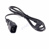 IEC320 C14 2Pin/3Pin to C7 Extension Power Cord, Figure 8 C7 Angle Female to C14 Male Power Adapter 