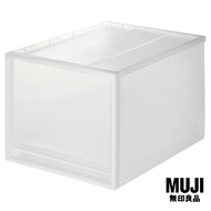 มูจิ กล่องเก็บของโพลีโพรพิลีน - MUJI PP Storage Box / L (W34 × D44.5 × H30 cm)