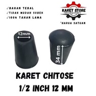 CHITOSE RUBBER FOOT 1/ 2 INCH 12MM/ RUBBER FOOT MAT RUBBER FOOT ...