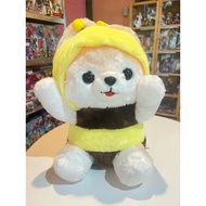 Authentic/New Shiba Inu Bean Three Brothers Plush Bee Honey 42cm Toy