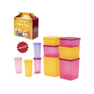 Tupperware happy time collection Jar And Lunch Box Package