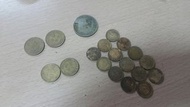 (錢幣位) 香港錢幣 伍仙x14，壹毫x2，伍毫x2，壹圓x1(不散買，不議價)
