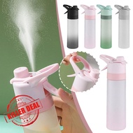 650ml Water Bottle With Spray For Kids Girls Large Capacity Water Cup For Outdoor Sports I3c9