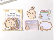 Kinokuniya 兔兔 Seal Flake 貼紙