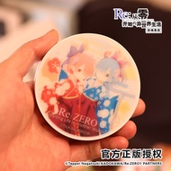R RE: From Zero Official Genuine Co-Branded Night Light Decoration Anime Merchandise Rem Ram Emilia 