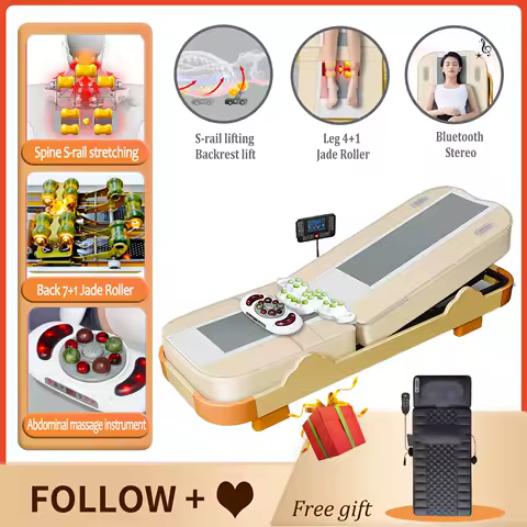 Massage Bed Hot Heated Portable Korea Cheap Nuga Best LCD Automatic Electric Rolling Thermal Jade St