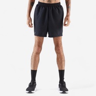 KALENJI Men's Quick Dry Running Shorts RUN 100 - Black