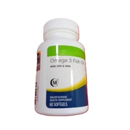 Minyak Ikan Omega 3 dengan EPA & DHA 60 softgels Fish Oil Omega 3 with EPA & DHA 60 softgels