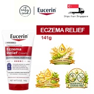 Eucerin, Eczema Relief Cream, Reduce Incidence of Eczema Flare-Ups, Fragrance Free, Dye and Steroid-