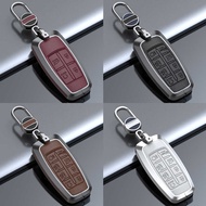 Suitable for Genesis Genesis Key Case G80/G70/GV80/GV70 Car Genuine Leather Key Case High-End Case