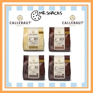 Callebaut Finest Belgian Chocolate Chips Assorted 400g (W2 / 811 / 823 / N70) [SWISS]