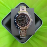 Fossil Automatic watch 🇨🇦 for Woman rose gold heart design.